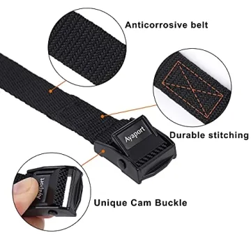 Ayaport Lightweight Lashing Straps with Adjustable Buckles