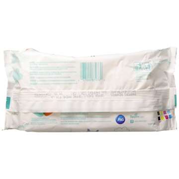 Pampers Sensitive Wipes Travel Pack 56 Count (Pack of 3)