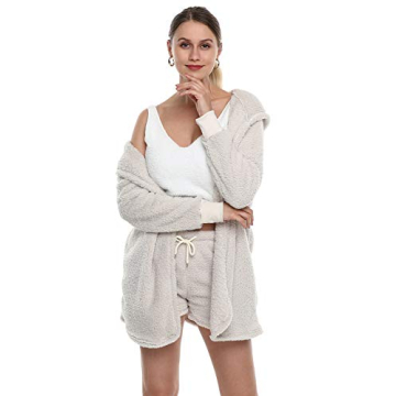 Cozy VNVNE Women's 3-Piece Fleece Outfit for Style