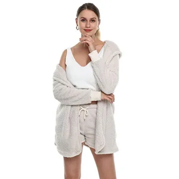 Cozy VNVNE Women's 3-Piece Fleece Outfit for Style