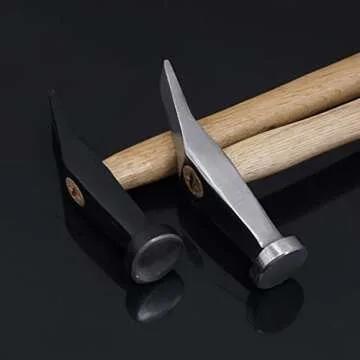 Mini Leather Steel Re Hammers Metal Shoemaking Handle Tools for Wood Saddlers Tool Brass White Makers Rustproof Carbon Tiny Sole Shoes Hammer Book Machinist