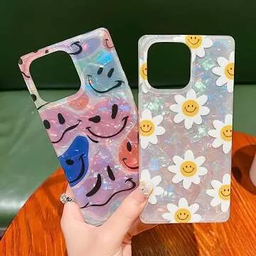 Kwhapoo Cute Colorful Smiles iPhone 15 Pro Max Case