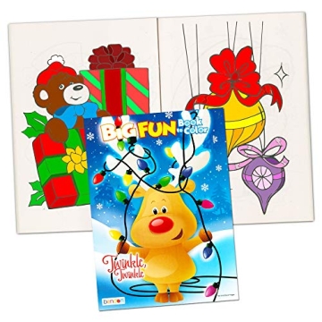 Christmas Coloring Books for Kids - 12 Fun Holiday Activity Books