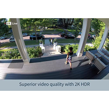 Arlo Pro 4 Spotlight Camera - Renewed, 2K, Wireless