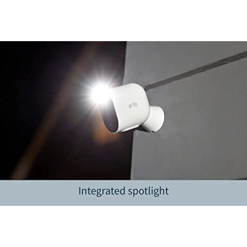 Arlo Pro 4 Spotlight Camera - Renewed, 2K, Wireless
