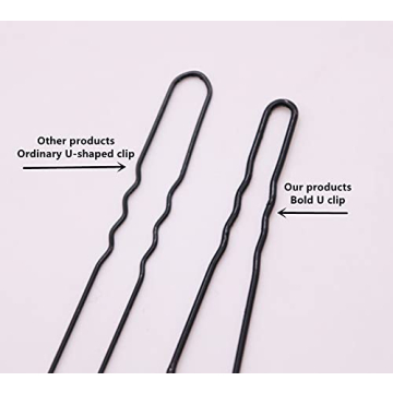 U Shaped Bun Hair Pins 120PCS for Elegant Styles