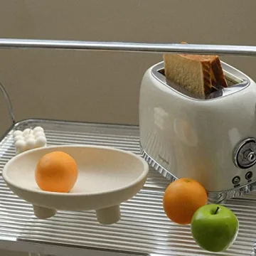 Elegant WENSHUO Tri-Legged Ceramic Fruit Bowl for Home