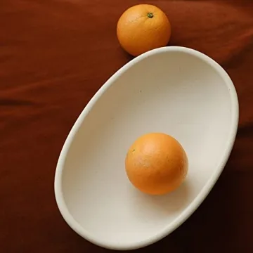 Elegant WENSHUO Tri-Legged Ceramic Fruit Bowl for Home
