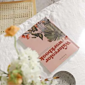 Watercolor Workbook: 30-Minute Beginner Botanical Projects on Premium Watercolor Paper (Watercolor Workbook Series)