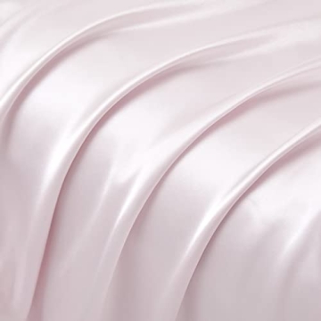 HommJF Silky Satin Ruffled Pillowcases for Skin and Hair Care