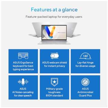 ASUS 2024 Vivobook 17.3” Laptop - FHD, Intel Core 5, 16GB RAM, 1TB SSD, Windows 11