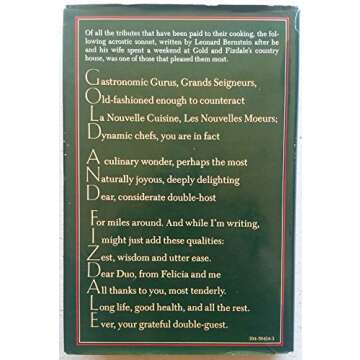 Gold & Fizdale Cookbook: A Culinary Adventure with Flavorful Recipes