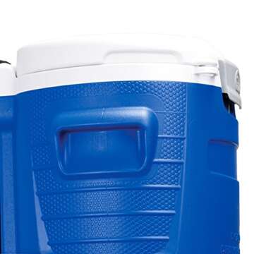 Igloo 5 Gallon Wheeled Cooler with Spigot for Outdoor Use