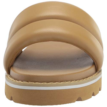 The Drop Women's Issi Quilted Flatform Sandals - Mocha