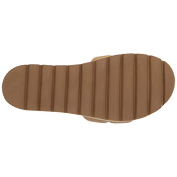 The Drop Women's Issi Quilted Flatform Sandals - Mocha