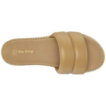 The Drop Women's Issi Quilted Flatform Sandals - Mocha