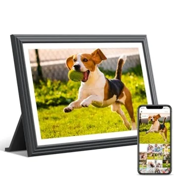 TOLOVE Digital Picture Frame 10.1 Inch-16G WiFi Digital Photo Frame,1280 * 800 HD IPS Touch Screen S...