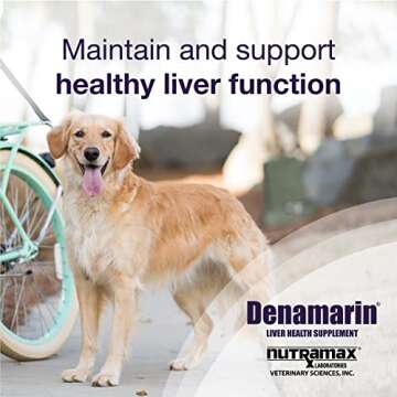 Nutramax Denamarin Liver Support Supplement for Dogs