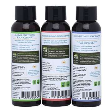 Aleavia Travel Size Trio - Organic Prebiotic Skincare Set