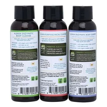 Aleavia Travel Size Trio - Organic Prebiotic Skincare Set