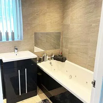 Soulaca 22 inches Smart Mirror TV Screen Waterproof Bathroom Shower Television Integrated WiFi Bluetooth 1080P ATSC Tuner New Model