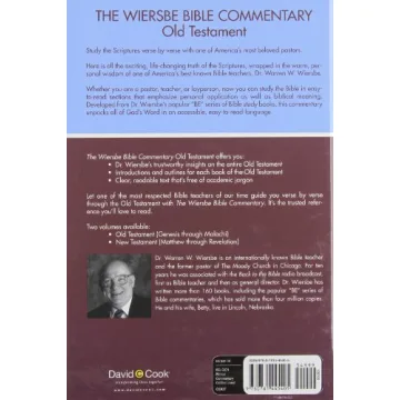 Wiersbe Bible Commentary OT for Deep Faith Understanding