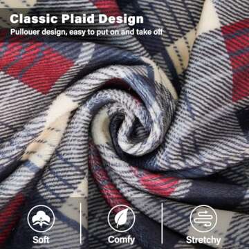 KYEESE Comfy Velvet Dog Pajamas for French Bulldogs and more