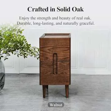 Stylish Cttasty Mid Century Modern Nightstand for Small Spaces