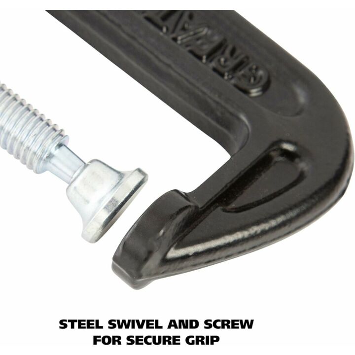 GreatNeck 2-Inch C-Clamp for Woodworking Tools