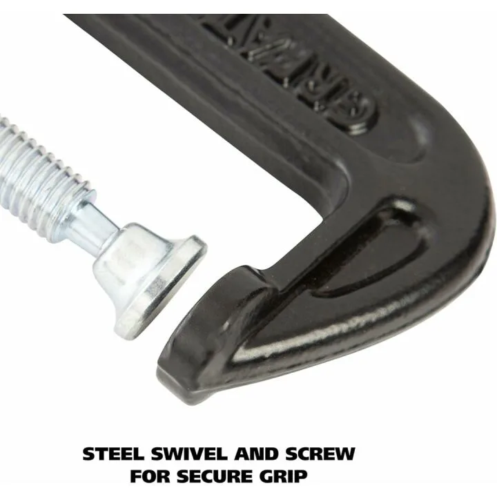 GreatNeck 2-Inch C-Clamp for Woodworking Tools