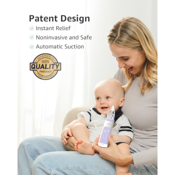 GROWNSY Nasal Aspirator for Babies with Soothing Features