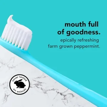 Natural Whitening Toothpaste Fluoride Free with Peppermint