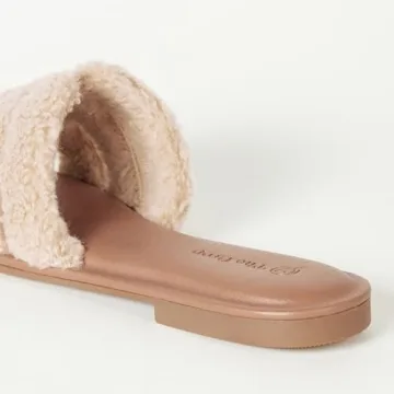 The Drop Women's Monika Flat H-Band Slide Sandal Style