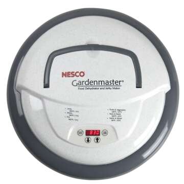 NESCO Gardenmaster Digital Pro Food dehydrator, 4 Trays, White