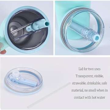 Stanley Replacement Flip Top Straw Lid Set - Leak-Proof