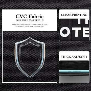 Beukani The Tote Bag for Women Birthday Gifts, Canvas Handbags with Zipper Shoulder