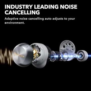 Technics Wireless Earbuds with Dolby Atmos & ANC - EAH-AZ100-K