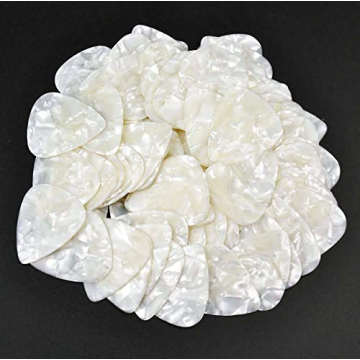 Premium Celluloid Guitar Picks 12 Pack for Musicians