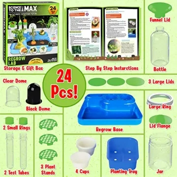 ReGrow Science Kit for Kids 8+ with 15+ Experiments