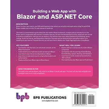 Building a Web App with Blazor and ASP .Net Core: Create a Single Page App with Blazor Server and En...