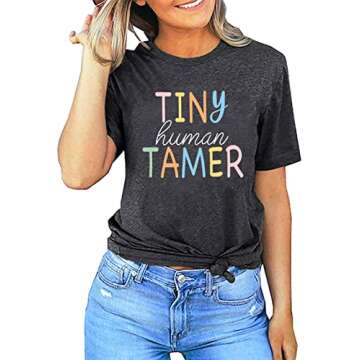 Funny Teacher T-Shirt for Women - Comfortable & Stylish
