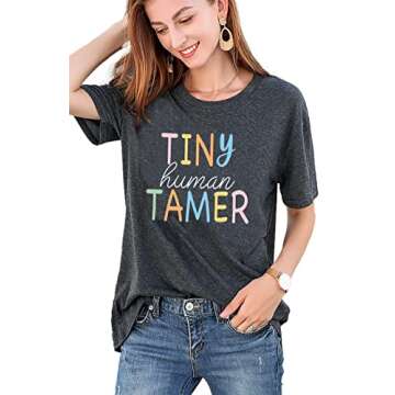 Funny Teacher T-Shirt for Women - Comfortable & Stylish