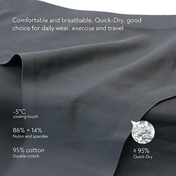 FallSweet No Show Women’s Seamless High Cut Briefs