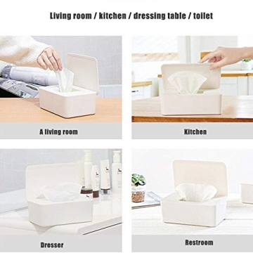 Stylish Wipes Dispenser Holder Keeps Tissues Fresh