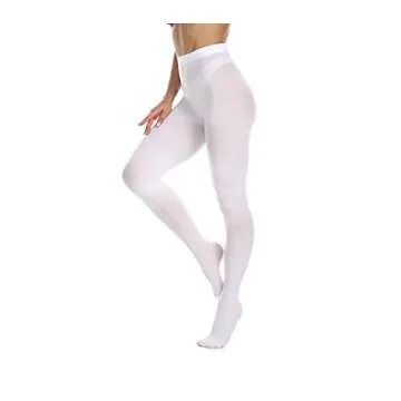 Frola Women's 80 Denier Soft Solid Color Footed Pantyhose