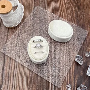 Premium Velvet Ring Box for Wedding Ceremony