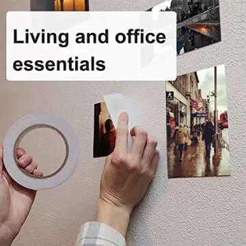 BYUEE Double-Sided Tape Rolls Perfect for Crafting Tasks