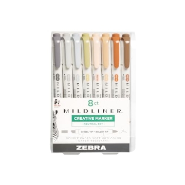 Zebra Pen Mildliner Double Ended Highlighter Set - Vibrant Colors