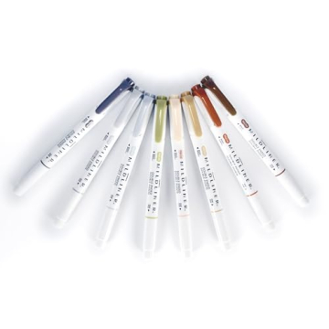 Zebra Pen Mildliner Double Ended Highlighter Set - Vibrant Colors