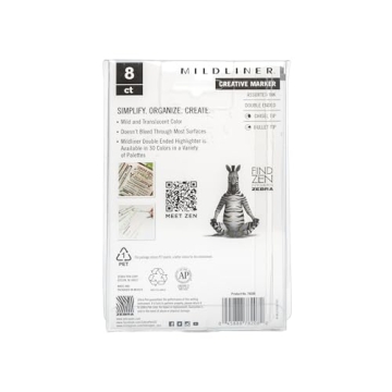 Zebra Pen Mildliner Double Ended Highlighter Set - Vibrant Colors